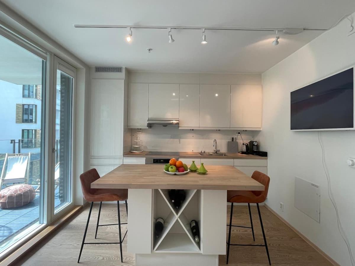 Exclusive Apartment, Sea View To Oslo Fjord, Located On Water In Oslo Center Екстериор снимка