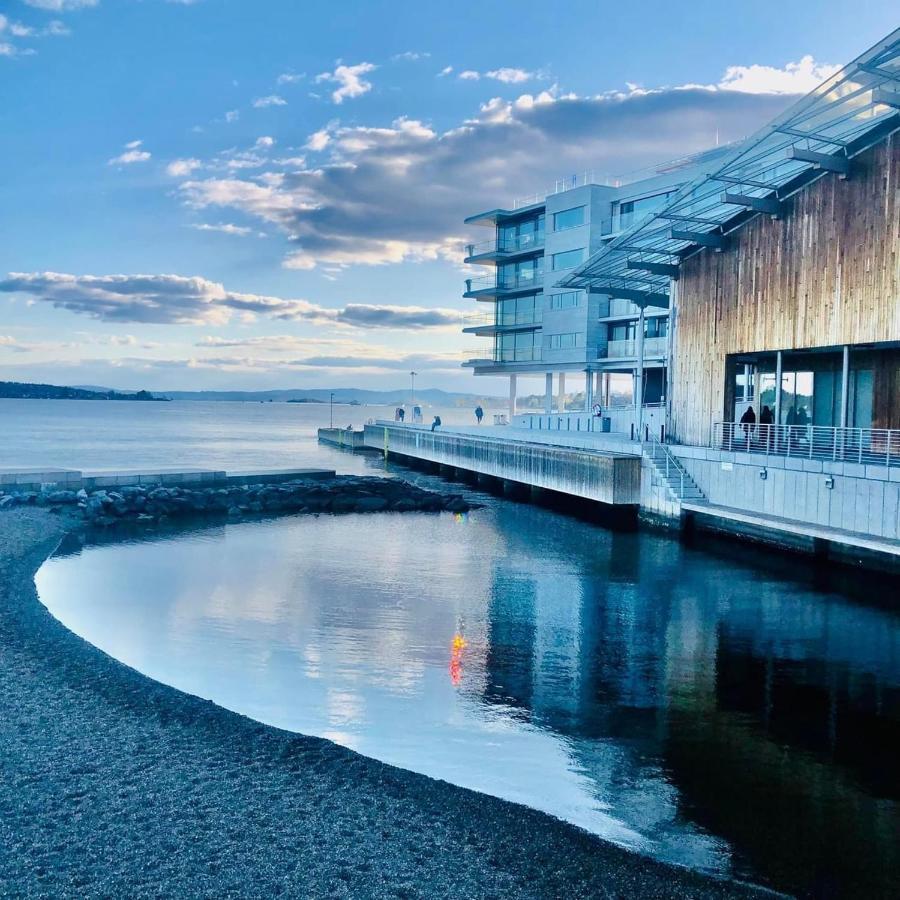 Exclusive Apartment, Sea View To Oslo Fjord, Located On Water In Oslo Center Екстериор снимка